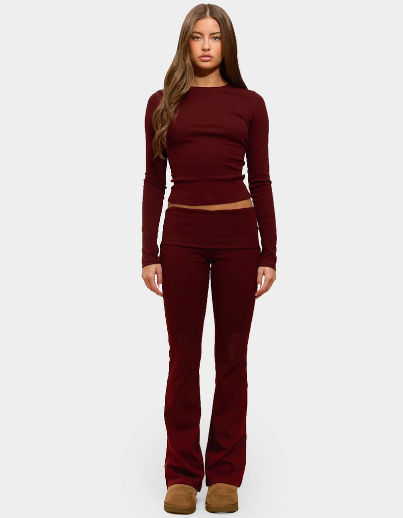 EDIKTED Ivanne Long Sleeve Tee image number 4