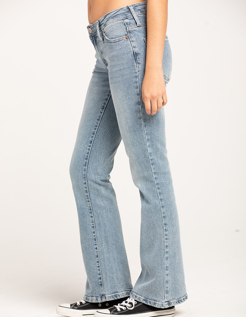 RSQ Womens Low Rise Flare Jeans image number 3