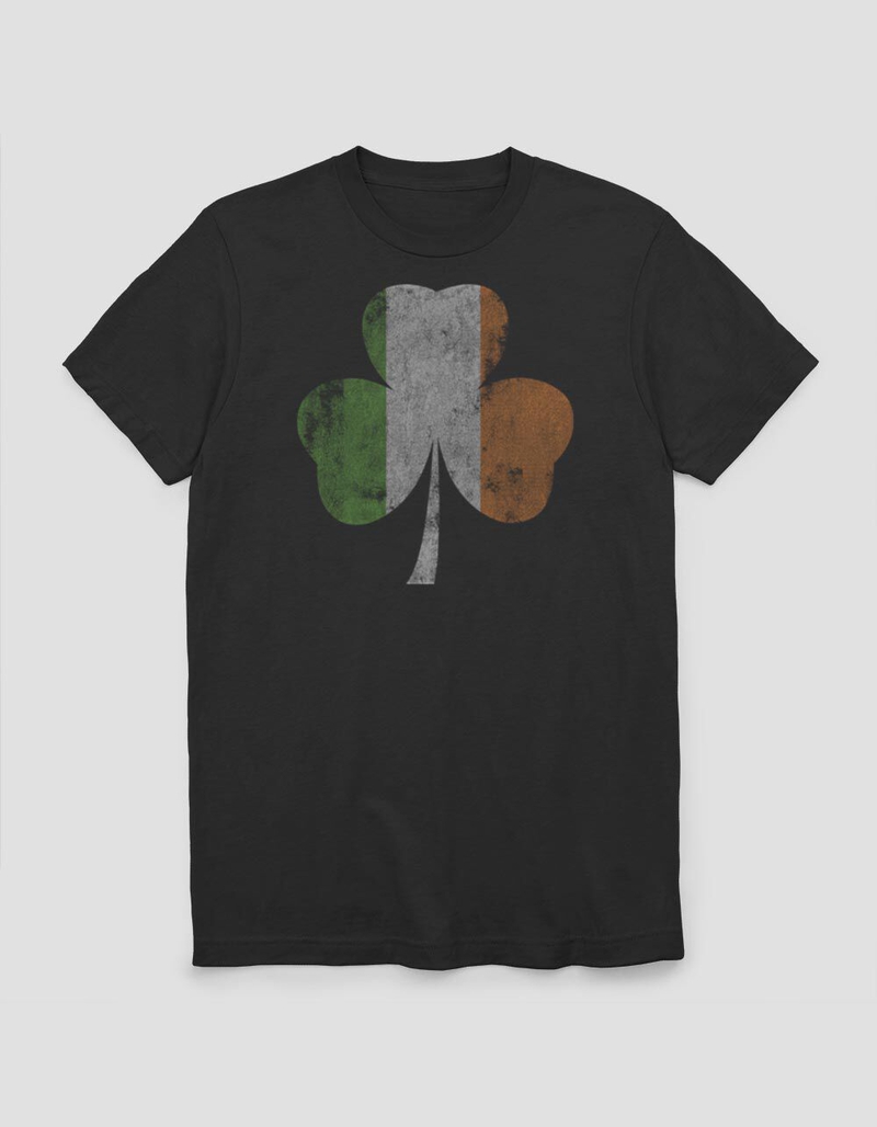 IRELAND Clover Flag Unisex Tee image number 0