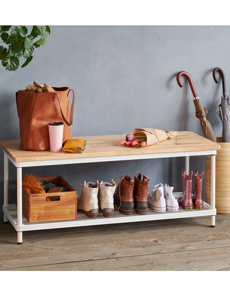 DESIGN IDEAS MeshWorks Entryway Bench image number 2