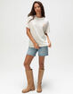 THE NORTH FACE Strange Color Womens Oversized Tee image number 4