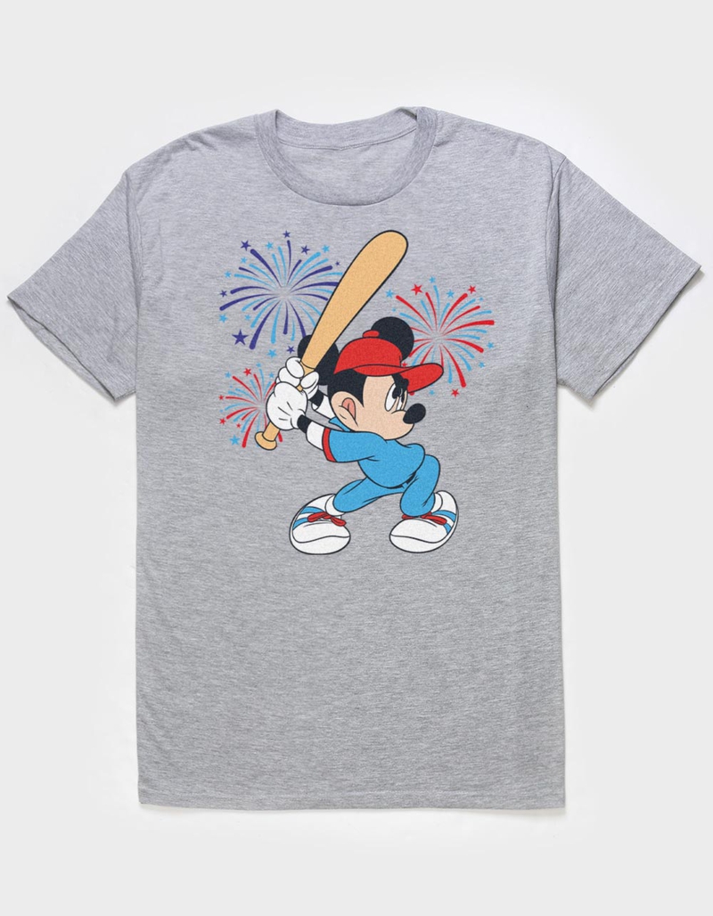 DISNEY Mickey Baseball Burst Unisex Tee image number 0