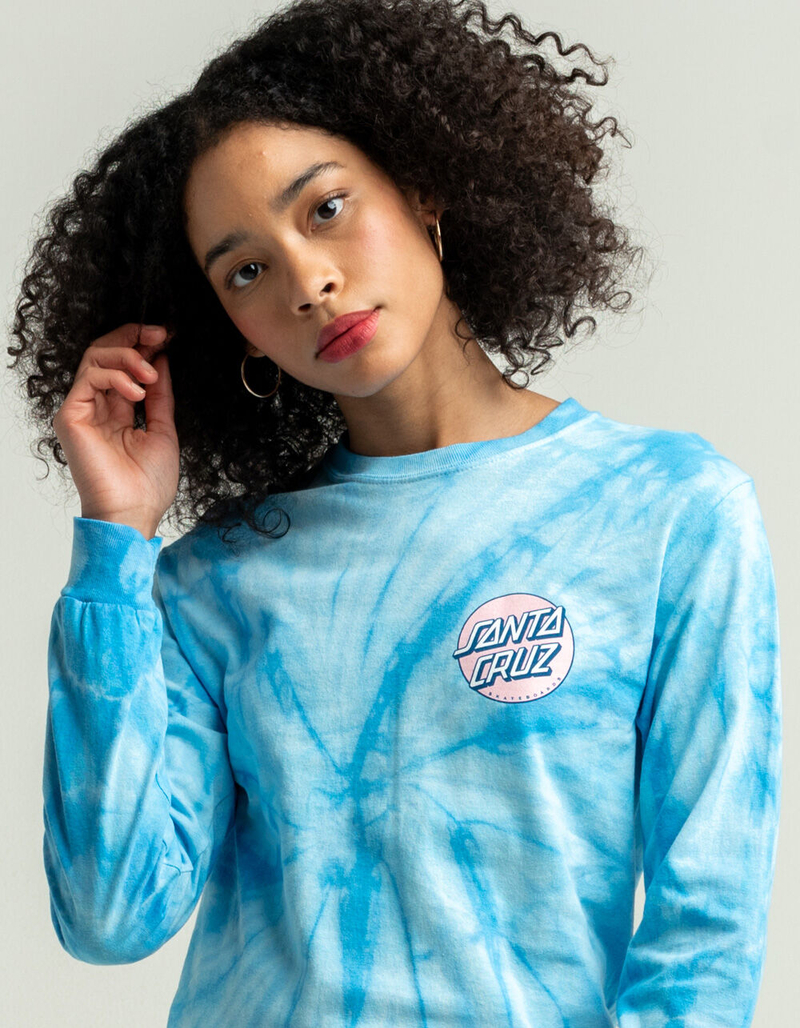 SANTA CRUZ Other Dot Womens Tie Dye Tee image number 1
