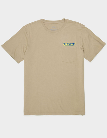 BRIXTON Graves Mens Pocket Tee Primary Image