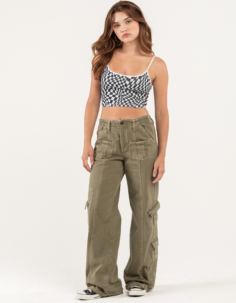 BDG Urban Outfitters Y2K Womens Low Rise Denim Cargo Pants image number 0
