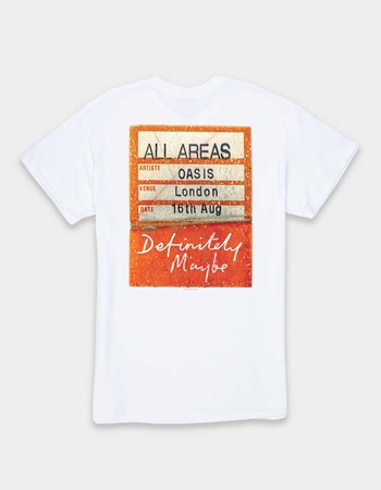 OASIS All Areas Pass Definitely Maybe Unisex Tee Alternative Image