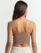 FULL TILT Lace Trim Womens Cami image number 4
