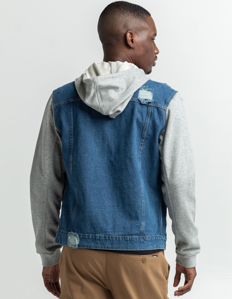 RSQ Mens Denim 2fer Jacket image number 3
