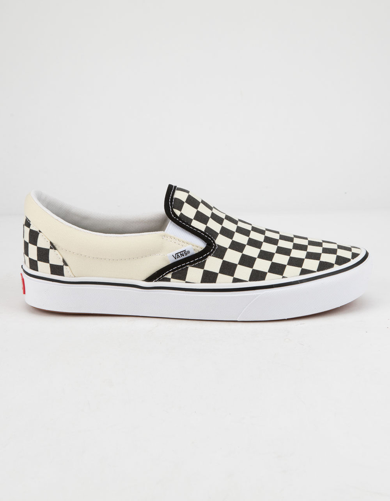 VANS ComfyCush Checkerboard Classic Slip-On Shoes image number 0