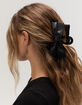 FULL TILT Faux Leather Bow Claw Clip image number 4
