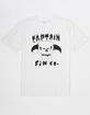 CAPTAIN FIN Twin Fin Skull Mens Tee image number 1