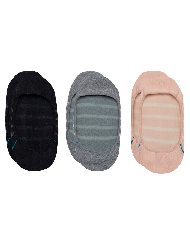 STANCE 3 Pack Liner Womens No Show Socks image number 0