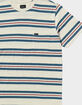 RVCA Magnolia Mens Stripe Pocket Tee image number 2