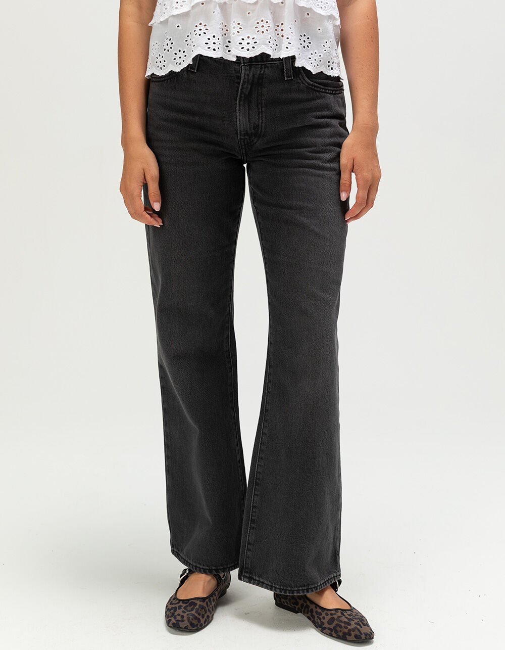 LEVI'S 94 Baggy Bootcut Womens Jeans - Wandering Spirit Clean