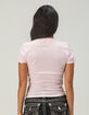FULL TILT Rhinestone Wing Womens Baby Tee image number 4