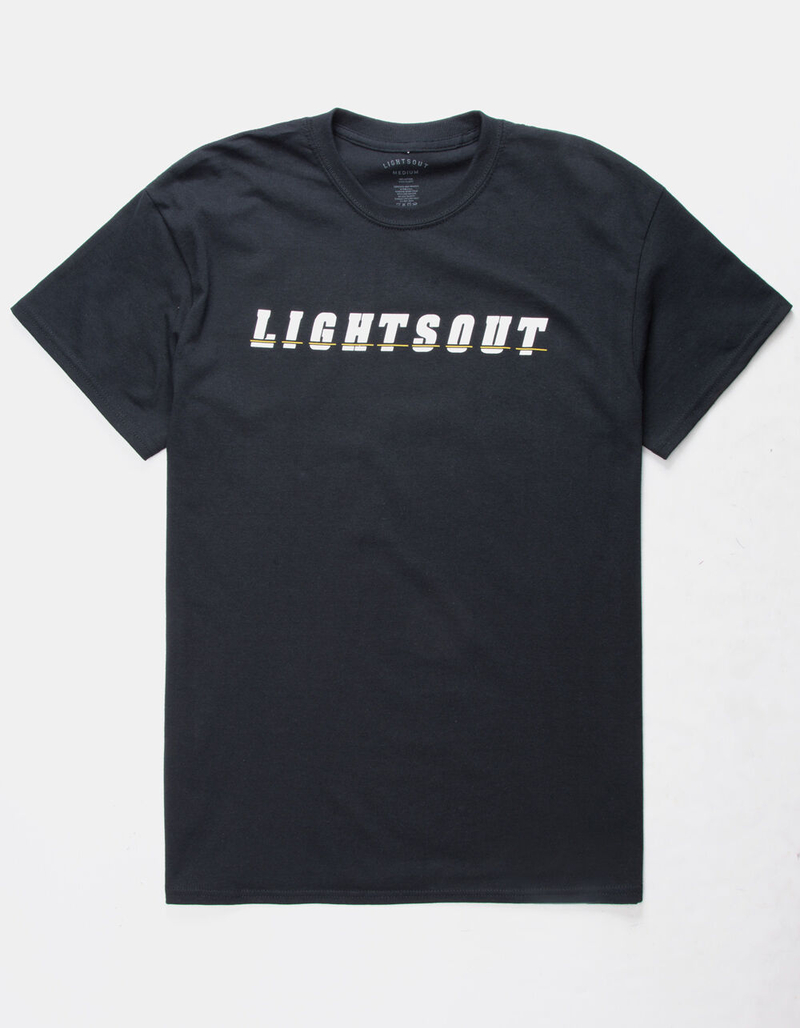LIGHTS OUT Stadium Lights Mens T-Shirt image number 0