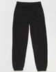 FULL TILT Girls Black Jogger Sweatpants image number 2