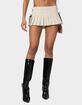 EDIKTED Margaret Pleated Ribbon Mini Skort image number 1