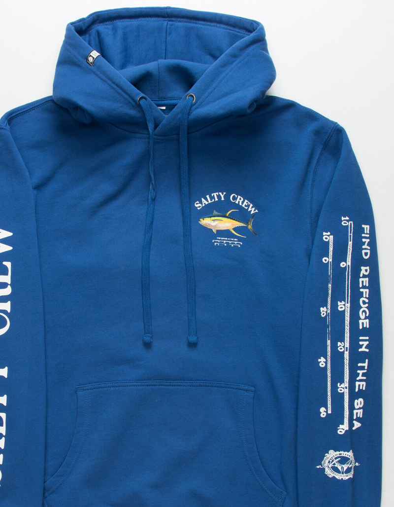 SALTY CREW Ahi Mount Electric Blue Mens Hoodie image number 3