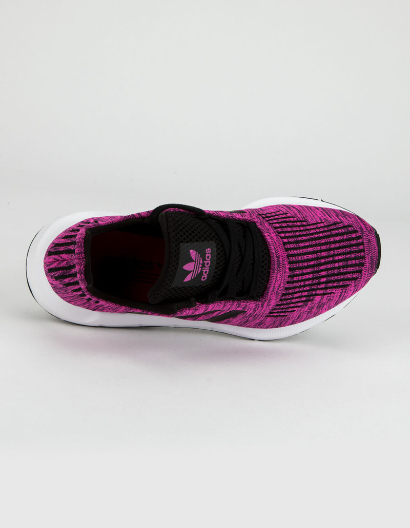 ADIDAS Swift Run Shock Pink & Core Black Girls Shoes image number 2