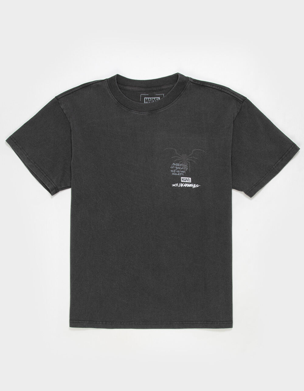 CVLA x Marvel Spider-Man Web Of The City Mens Boxy Tee - WASHED