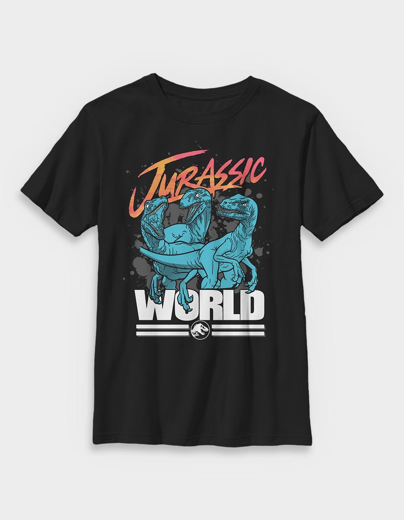 JURASSIC WORLD REBIRTH Raptor Group Unisex Kids Tee image number 0