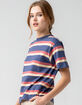 DICKIES Striped Tombo Womens Tee image number 2