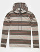 OCEAN CURRENT Striped Mens Hooded Tee image number 1