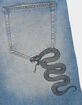 RSQ Mens Embroidered Jorts image number 3