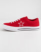 CONVERSE One Star OX Enamel Red & White Low Top Shoes image number 4