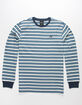 HUF Oak Street Stripe Mens T-Shirt image number 1