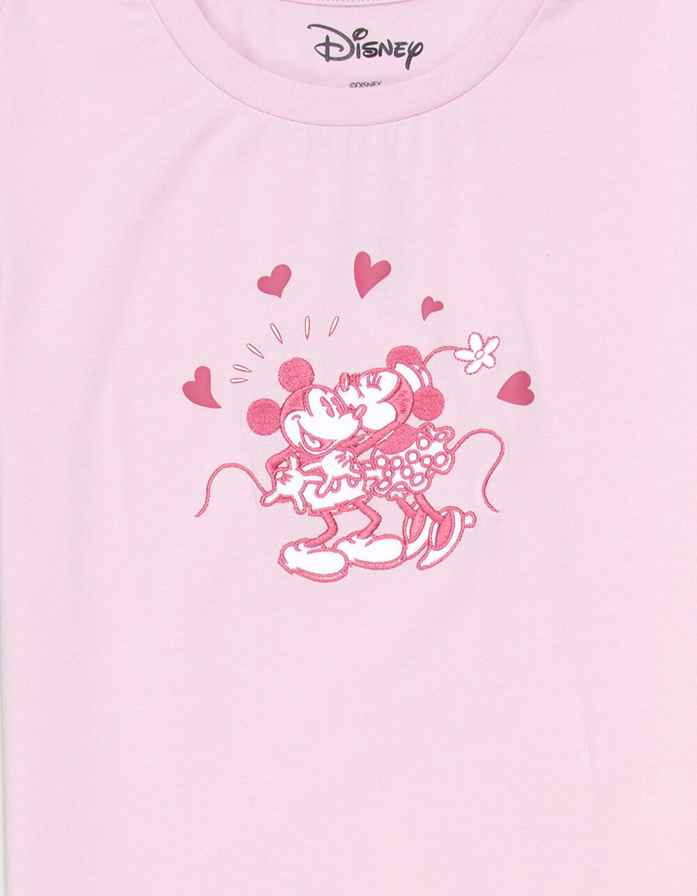 RSQ Disney Minnie Mouse Womens Baby Tee - PINK - L | Tillys