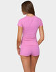 EDIKTED Marleaux Fitted Tee image number 3