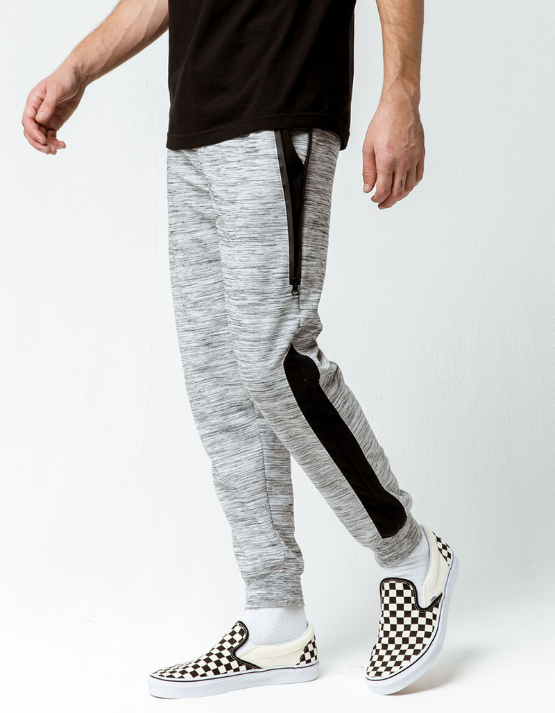 BROOKLYN CLOTH Space Dye Marled Knit Mens Jogger Pants image number 0