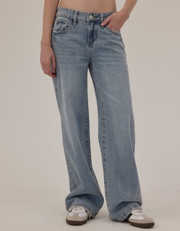 RSQ Womens Low Rise Original Baggy Jeans Alternative Image
