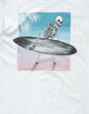 RIOT SOCIETY Skeleton Surf Mens T-Shirt image number 2