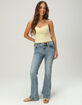 MISS ME Wing Pocket Mid Rise Womens Bootcut Jeans image number 1