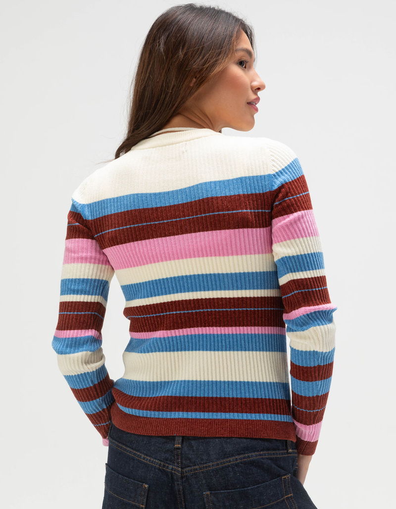 VERO MODA Chill Womens Long Sleeve Stripe Top image number 3