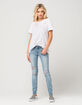 RSQ Ibiza Womens Ripped Skinny Jeans image number 1