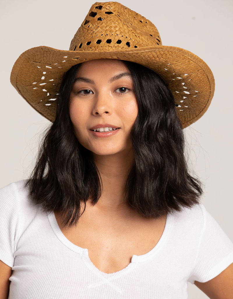 FULL TILT Braid Trim Womens Cowboy Hat image number 4