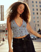 BDG Urban Outfitters Verity Womens Smocked Tank Top image number 5