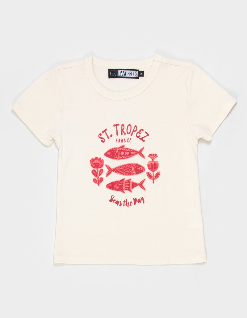 GIRL DANGEROUS St. Tropez Girls Tee image number 0