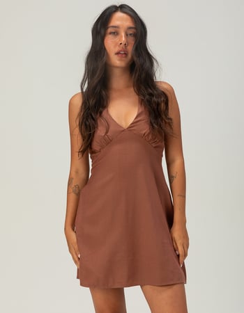 BILLABONG Sunny Sometimes Womens Halter Dress Alternative Image