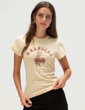 WRANGLER Cowboy Womens Fitted Tee Primary Image