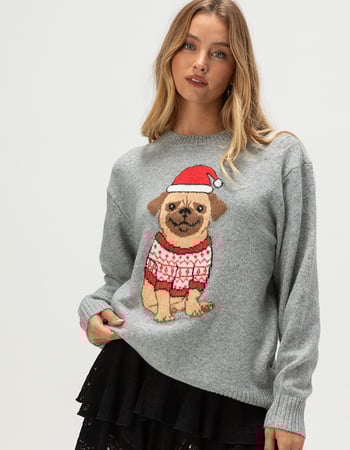 RSQ Womens Christmas Sweater Primary Image
