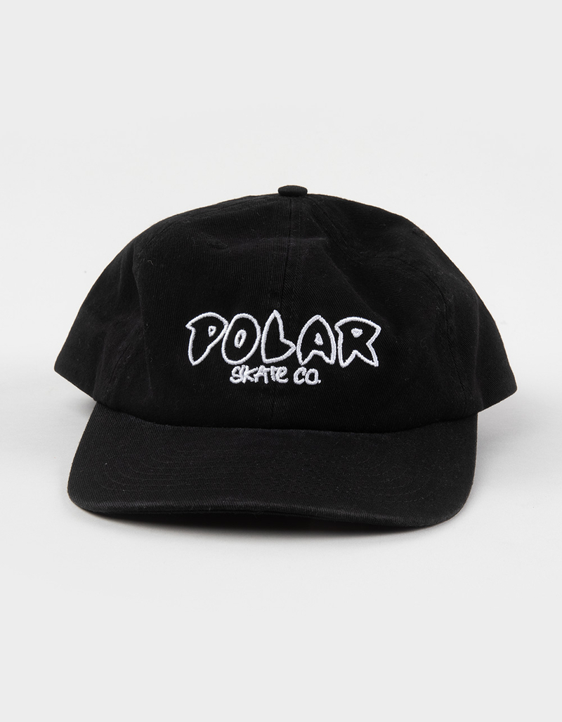 POLAR SKATE CO. Outline Logo Snapback Hat  image number 1