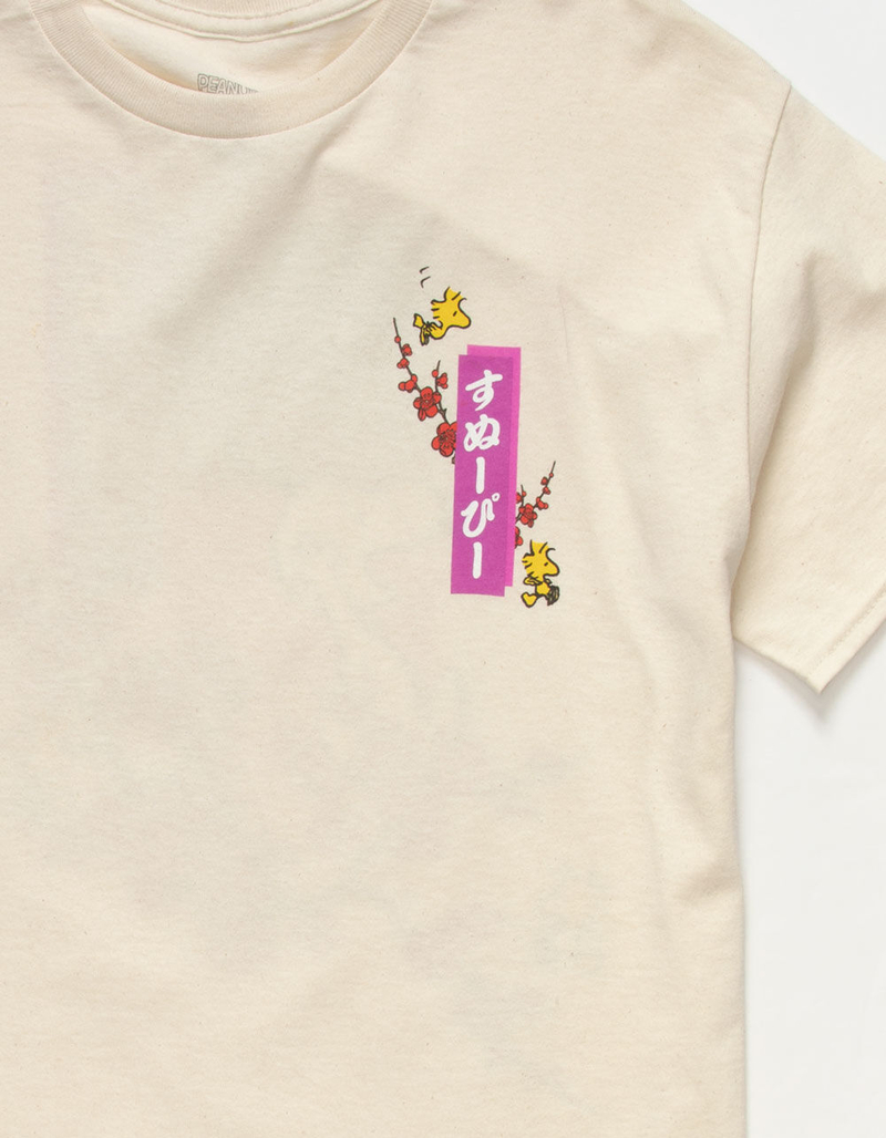 PEANUTS Snoopy Cherry Blossom Mens Tee image number 3