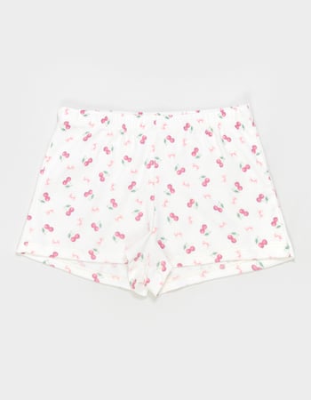 FULL TILT Girls Cherry Shorts Alternative Image