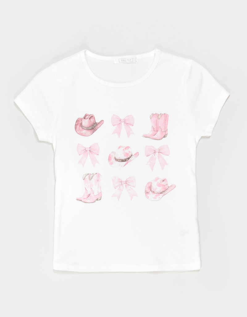 FULL TILT Pretty Western Girls Tee image number 0