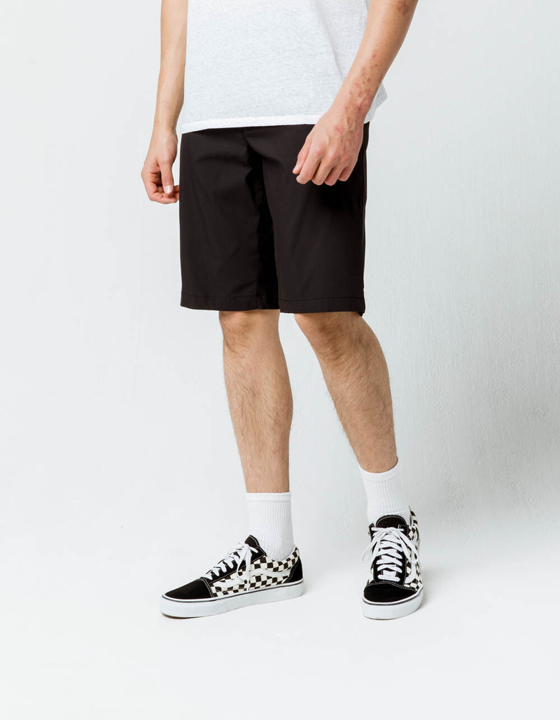 DICKIES Black Mens Hybrid Shorts image number 3
